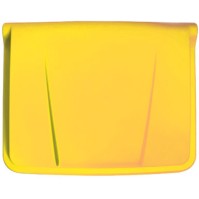 Poubelle pédale jaune 30L (lot de 3) pro.