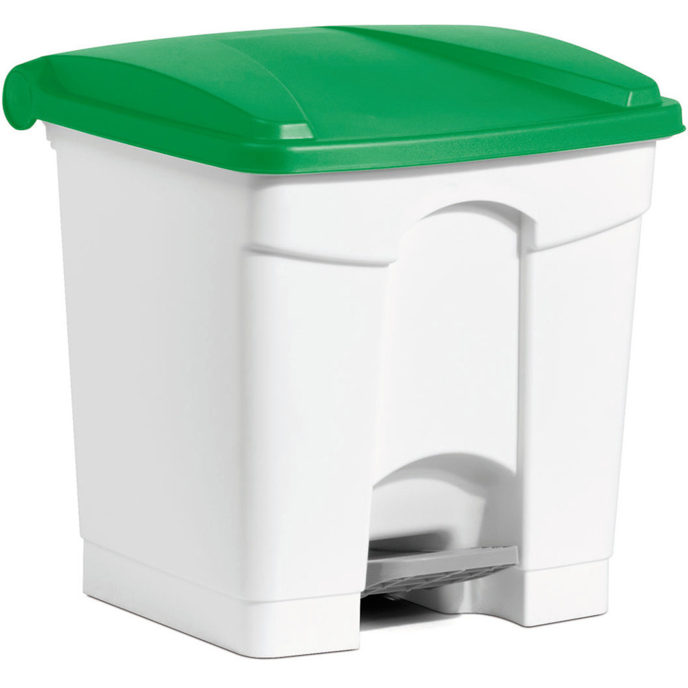 Poubelle plastique verte 30L à pédale Poubelle plastique verte 30L à pédale