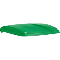 Poubelle verte à pédale 30L pour tri sélectif