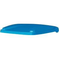 Poubelle bleue à pédale 45L pour tri sélectif HACCP