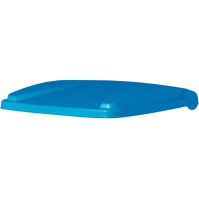 Poubelle bleue à pédale tri sélectif 45L (lot de 3)