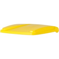 Poubelle pédale 45L jaune tri sélectif restauration hospitalier