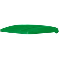 Poubelle verte à pédale 90L pour tri sélectif