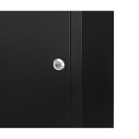 Meuble tri sélectif 4 flux en acier robuste