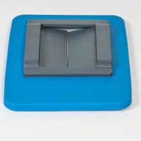 Cadre couvercle bleu adapté bacs 60L 80L robustesse.