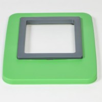 Cadre couvercle vert lime pour bac 60L 80L