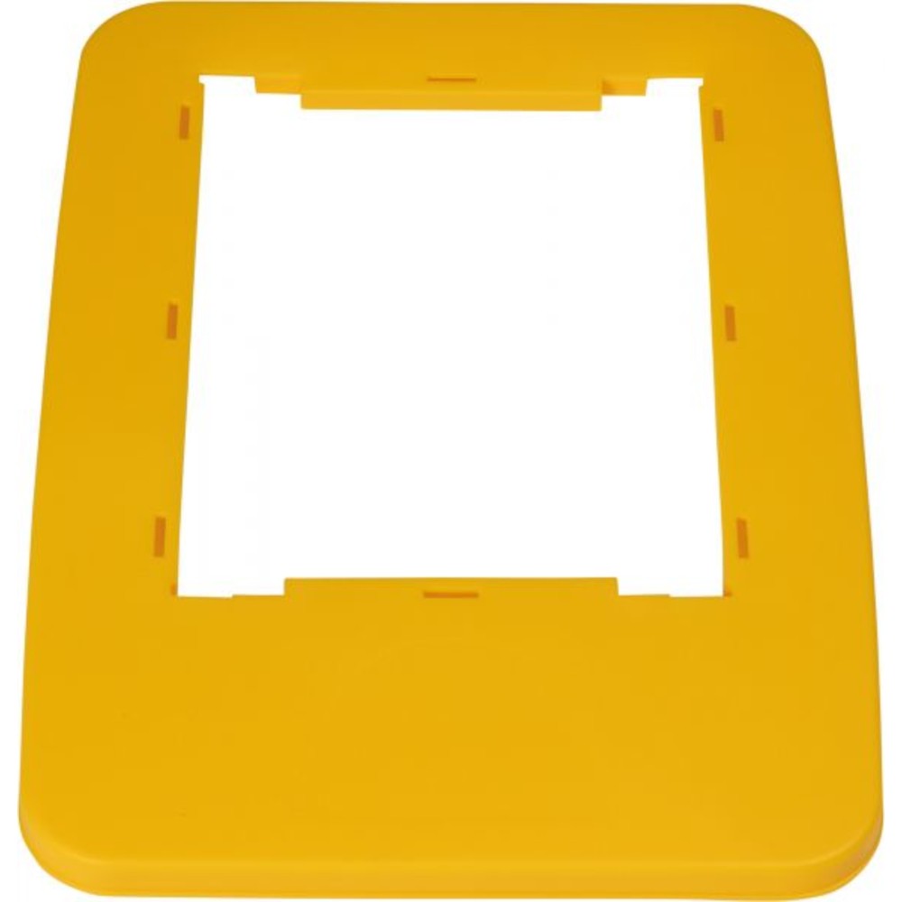 Cadre couvercle jaune pour bacs 60L et 80L Cadre couvercle jaune pour bacs 60L et 80L