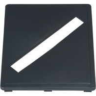 Ouverture papier gris pour bac de recyclage 60L 80L