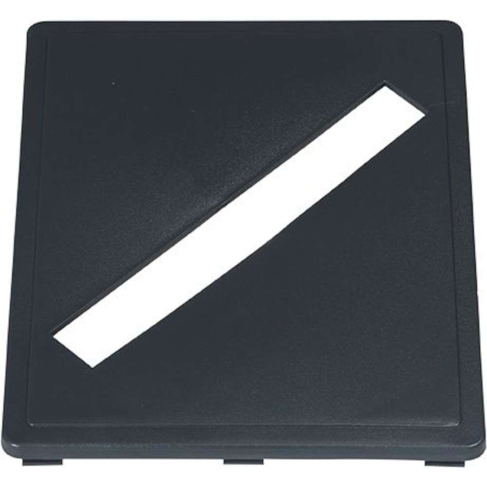 Ouverture papier gris pour bac de recyclage 60L 80L Ouverture papier gris pour bac de recyclage 60L 80L