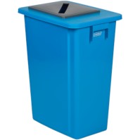 Ouverture papier gris compatible bacs 60L 80L recyclage