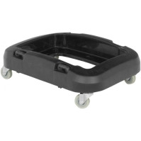 Chariot plastique pour transporter bacs 60L et 80L facilement