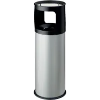 Cendrier corbeille couvercle anti-feu