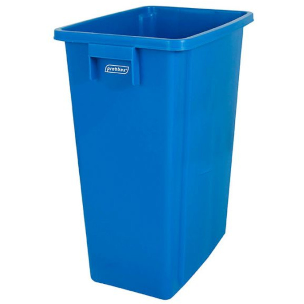 Collecteur recyclage 60L bleu pratique pour tri sélectif Collecteur recyclage 60L bleu pratique pour tri sélectif