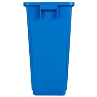 Bac recyclage 60L bleu pour collecte durable déchets