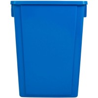 Bac bleu 60L pour recyclage plastique et papier