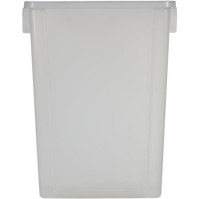 Bac translucide 60L pour recyclage pratique et écologique