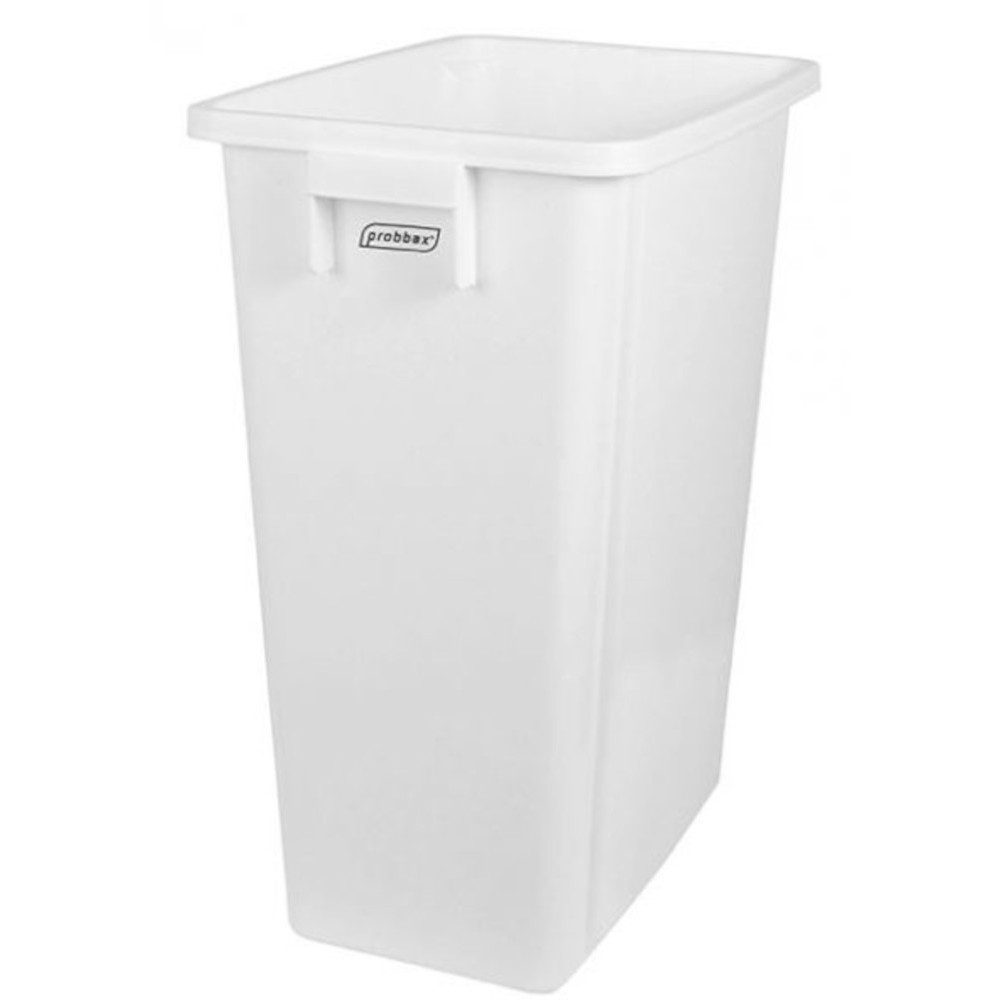 Bac collecteur recyclage blanc 60L pour tri sélectif Bac collecteur recyclage blanc 60L pour tri sélectif