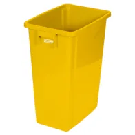 Bac recyclage 60L jaune pratique durable tri sélectif efficace