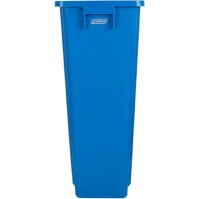Bac recyclage 80L bleu pour déchets recyclables extérieur intérieur