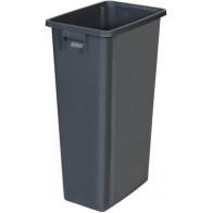 Bac recyclage 80L gris pour tri sélectif efficace