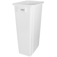 Bac blanc 80L pour recyclage pratique et efficace