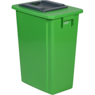 Collecteur recyclage 60L vert modulaire pratique et écologique