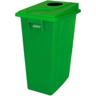 Collecteur recyclage 60L vert configurable pratique et écologique