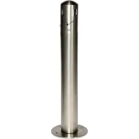 Cendrier XXL design inox noir