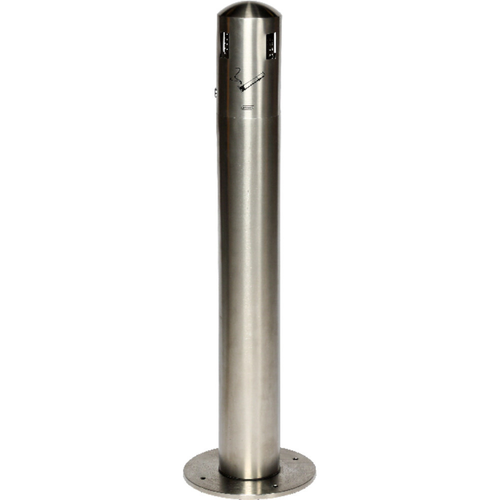 Cendrier XXL design inox noir Cendrier XXL design inox noir