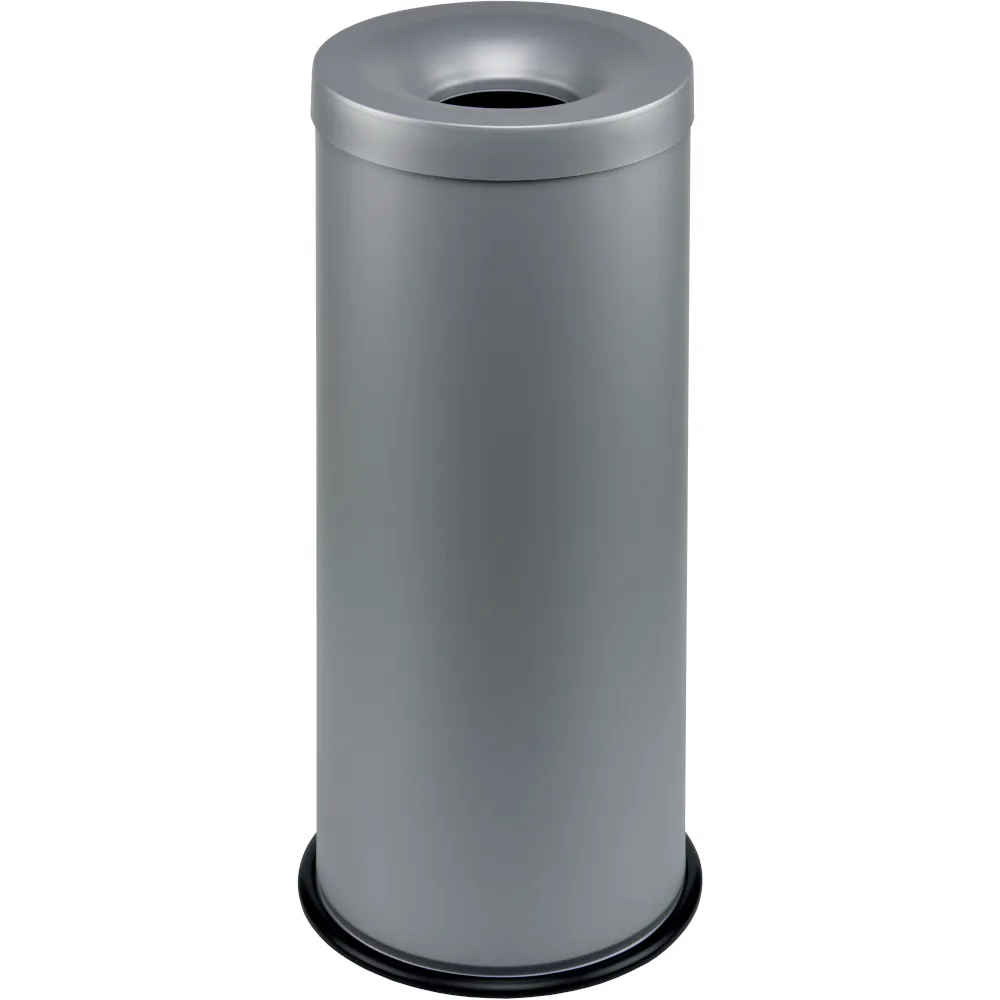 Corbeille anti-feu 30L design moderne sécurité bureau. Corbeille anti-feu 30L design moderne sécurité bureau.