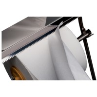 Dérouleur acier blanc lame de coupe