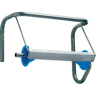 Porte-rouleau industriel mural inox robuste et moderne