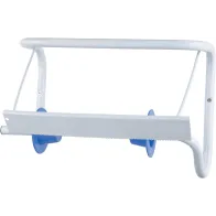 Porte-rouleau industriel mural design robuste et pratique.