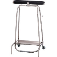 Support sac mobile pédale clapet hermétique efficace pratique