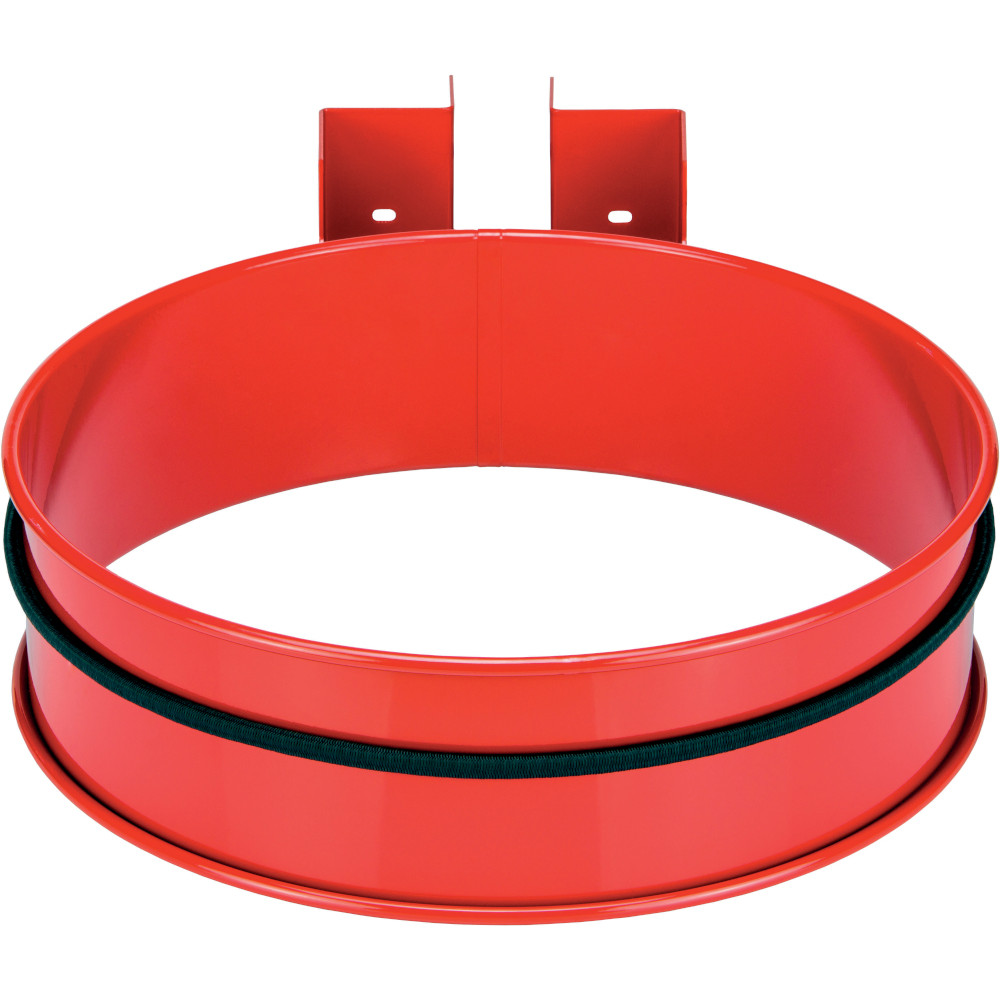 Support mural rouge pour sacs-poubelles 100 litres Support mural rouge pour sacs-poubelles 100 litres