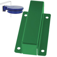 Support vert mural pour sacs-poubelles pratiques et esthétiques