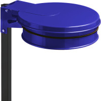 Porte sacs-poubelle bleu élégant sur socle robuste
