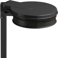 Support stable pour sacs-poubelle gris manganèse extérieur élégant