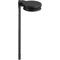 Support gris manganèse pour sacs-poubelle à sceller.