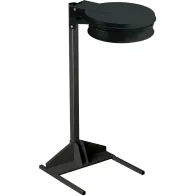 Porte sacs-poubelle robuste gris manganèse pour événements extérieurs