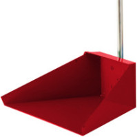 Pelles à déchets acier industrielles couleur lot de 12