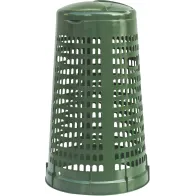 Corbeille verte pour sac pratique et fonctionnelle extérieur