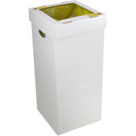 Poubelle recyclage carton 100L écologique pratique durable bureau