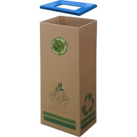 Cadre métallique bleu pour carton 42L