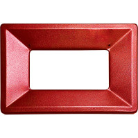 Cadre poubelle rouge pratique écologique 60L