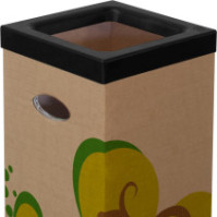 Poubelles écologiques 60L forêt écoles enfants