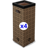 Recharges esthétiques pour poubelle carton 100L