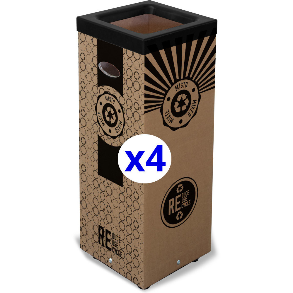 Recharges poubelles écologiques carton 100L pratiques Recharges poubelles écologiques carton 100L pratiques
