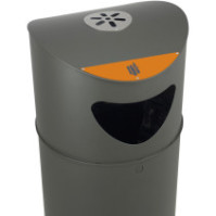 Corbeille tri-sélectif 75L moderne