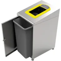 poubelle koala modulaire 60 litres avec ouverture supérieure pour déchets
